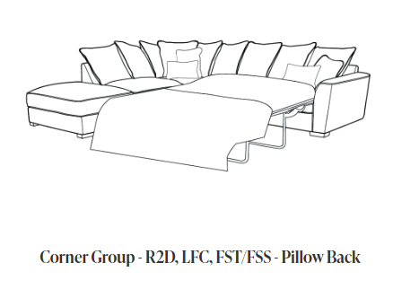 R2D,LFC,FST/FSS PILLOW BACK